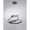 Suspension WOFI TESS LED Noir, 1 lumière