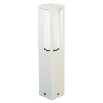 Borne d'éclairage Albert 508 Blanc, 1 lumière