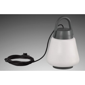 Lampe à poser Mantra KINKE Gris, 1 lumière