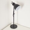 Lampe à poser Timola Noir, 1 lumière