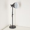 Lampe à poser Timola Noir, 1 lumière