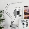 lampe â clipper Winnipeg LED Argenté, 1 lumière