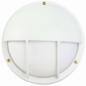 Applique extérieure Albert 6034 Blanc, 1 lumière