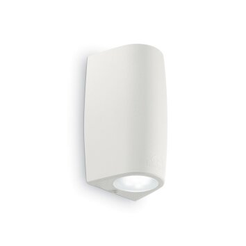 Applique murale d'extérieur Ideal Lux KEOPE Blanc, 2 lumières