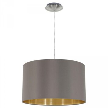 Suspension Eglo MASERLO Nickel mat, 1 lumière