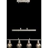 Suspension Globo ROMAN LED Nickel mat, 4 lumières