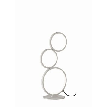 Lampe à poser Trio Leuchten RONDO LED Blanc, 1 lumière