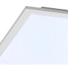 Plafonnier Paul Neuhaus Q-Flag LED Blanc, 1 lumière, Télécommandes