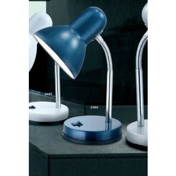 Lampe de table Globo BASIC Bleu, 1 lumière