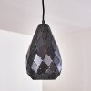 Suspension Wallis Anthracite, Rouille, 1 lumière