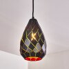 Suspension Wallis Anthracite, Rouille, 1 lumière