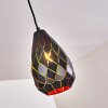 Suspension Wallis Anthracite, Rouille, 1 lumière