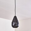 Suspension Wallis Anthracite, Rouille, 1 lumière