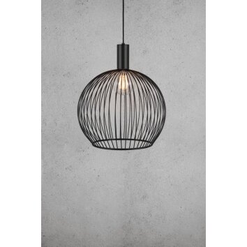 Suspension Design For The People by Nordlux AVER50 Noir, 1 lumière