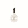 Suspension Ideal Lux EDISON Noir, 1 lumière