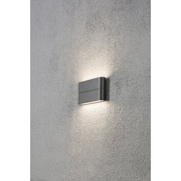 Applique murale Konstsmide Chieri LED Anthracite, 2 lumières