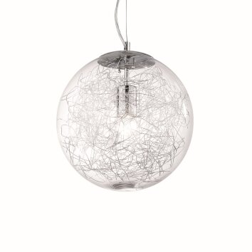 Suspension Ideal Lux MAPA MAX Chrome, 1 lumière