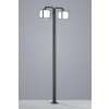 Borne lumineuse Trio CUBANGO Anthracite, 2 lumières