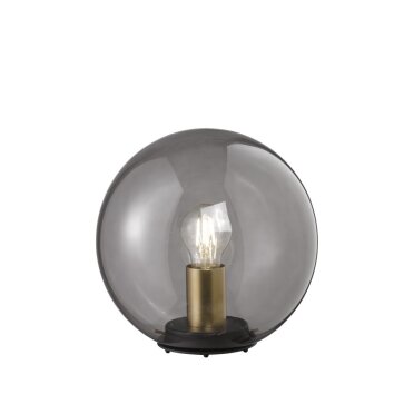 Lampe à poser Fischer & Honsel living Dini Verre, 1 lumière