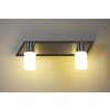 Applique murale Trio LED Aluminium, Chrome, Acier inoxydable, 2 lumières