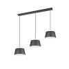 Suspension Trio Leuchten BARONESS Anthracite, 6 lumières