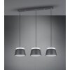 Suspension Trio Leuchten BARONESS Anthracite, 6 lumières