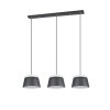 Suspension Trio Leuchten BARONESS Anthracite, 6 lumières