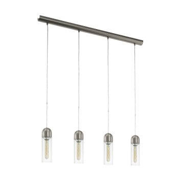 Suspension Eglo ZACHARO LED Nickel mat, 4 lumières