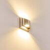 Applique murale d'extérieur Vano LED Nickel mat, 2 lumières