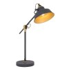 Lampe à poser Steinhauer Mexlite Noir, 1 lumière