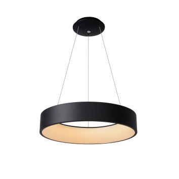 Suspension Lucide TALOWE LED Noir, 1 lumière