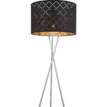 Lampadaire Globo CLARKE Nickel mat, 1 lumière