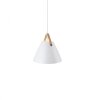 Suspension Design For The People by Nordlux STRAP27 Blanc, 1 lumière