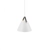 Suspension Design For The People by Nordlux STRAP27 Blanc, 1 lumière