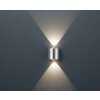 Applique Trio WALES LED Nickel mat, 2 lumières