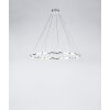 Lustre Serien Lighting ZOOM Acier inoxydable, 20 lumières