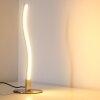 Lampe à poser Leuchten-Direkt Wave LED Acier inoxydable, 1 lumière