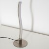 Lampe à poser Leuchten-Direkt Wave LED Acier inoxydable, 1 lumière