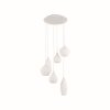 Suspension Ideal Lux SOFT Blanc, 6 lumières