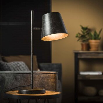 Lampe à poser Dwingeloo Anthracite, 1 lumière