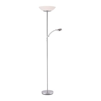 Lampadaire Paul Neuhaus ALFRED LED Acier inoxydable, 1 lumière