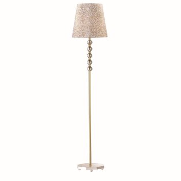 Lampadaire Ideal Lux QUEEN Or, Transparent, 1 lumière