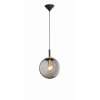 Suspension Fischer & Honsel living Dini Noir, 1 lumière