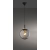 Suspension Fischer & Honsel living Dini Noir, 1 lumière