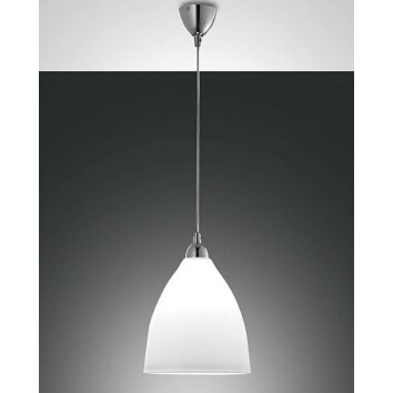 Suspension Fabas Luce PROVENZA Chrome, 1 lumière