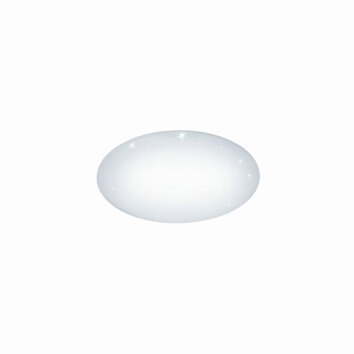 Plafonnier Eglo GIRON-S LED Blanc, 1 lumière, Télécommandes