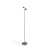 Lampadaire Reality Ponda LED Nickel mat, 1 lumière