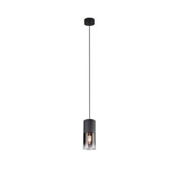 Suspension Trio Leuchten ROBIN Noir, 1 lumière