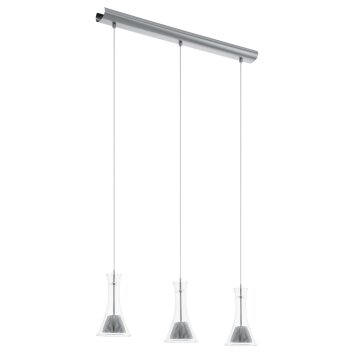 Suspension Eglo MUSERO LED Nickel mat, 3 lumières