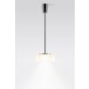 Suspension Serien Lighting CURLING LED Aluminium, Transparent, 1 lumière